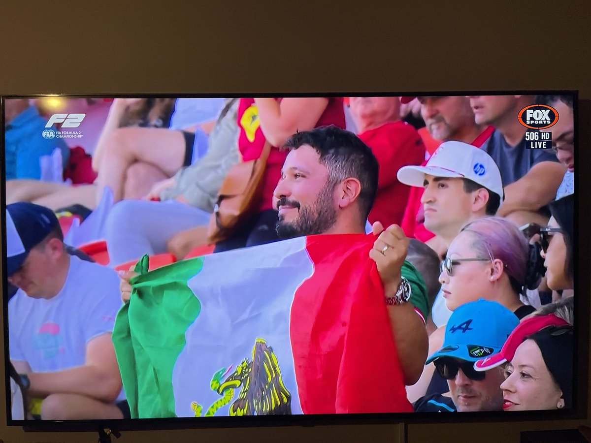 Zuffenhaussen's tweet photo. VAMOS🫵 #NOELLEON @NoelLeonNews on a BRILLIANT WIN 🏆 in the F2 race in his @CamposRacing Rocket 🚀 at the #HungarianGP #SkyF1 @SkySportsF1 ! Well Done Son! Viva #Mexico 🥳 https://t.co/jYVGDuoNqB