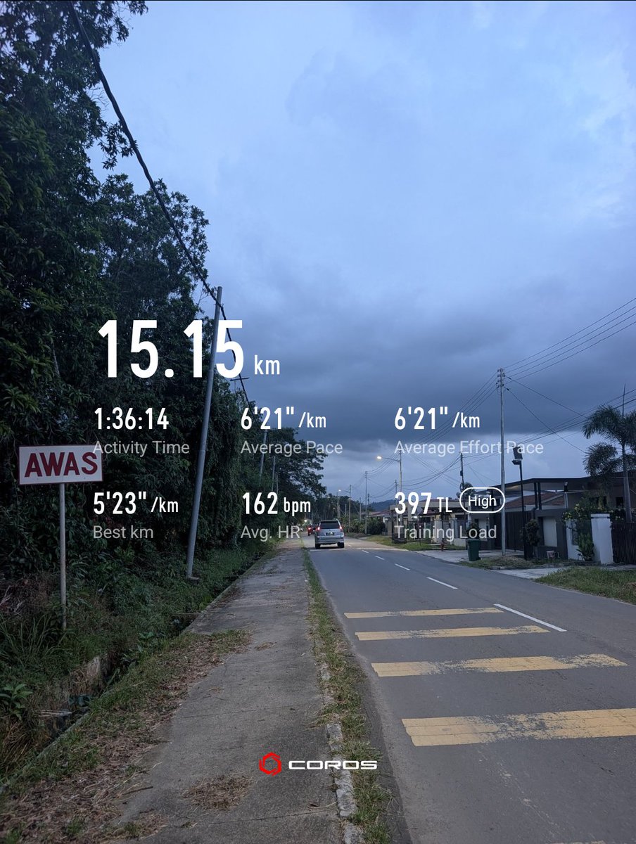 hanz's tweet photo. Last run 12 Julai. Ke laut nafas https://t.co/d0yesup2XI