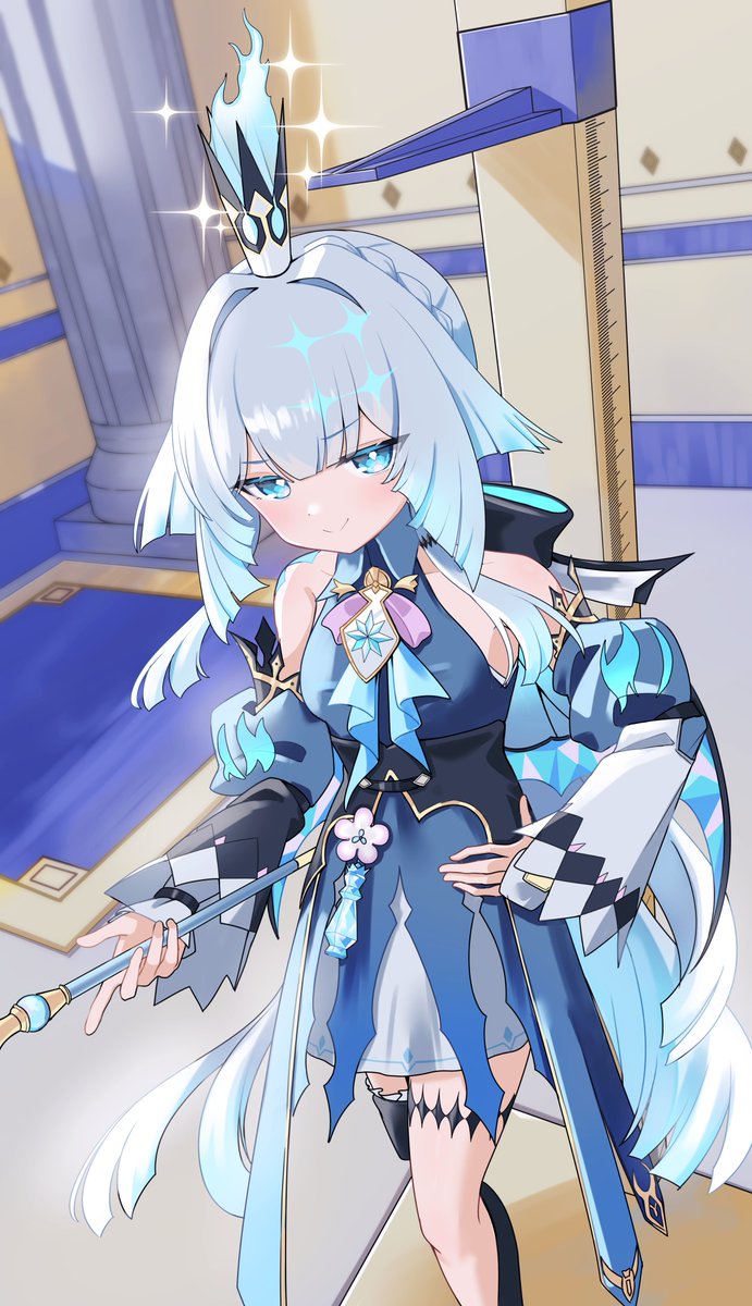 pleia_illust's tweet photo. 「剣旗卿、わかっていような？」

「カイザー、それでは身長が測れない」 https://t.co/afk2f7U9v0