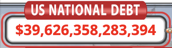 USDebtClockSnap's tweet photo. As of July 26th, 2026 the US National Debt is https://t.co/C8R35853fT