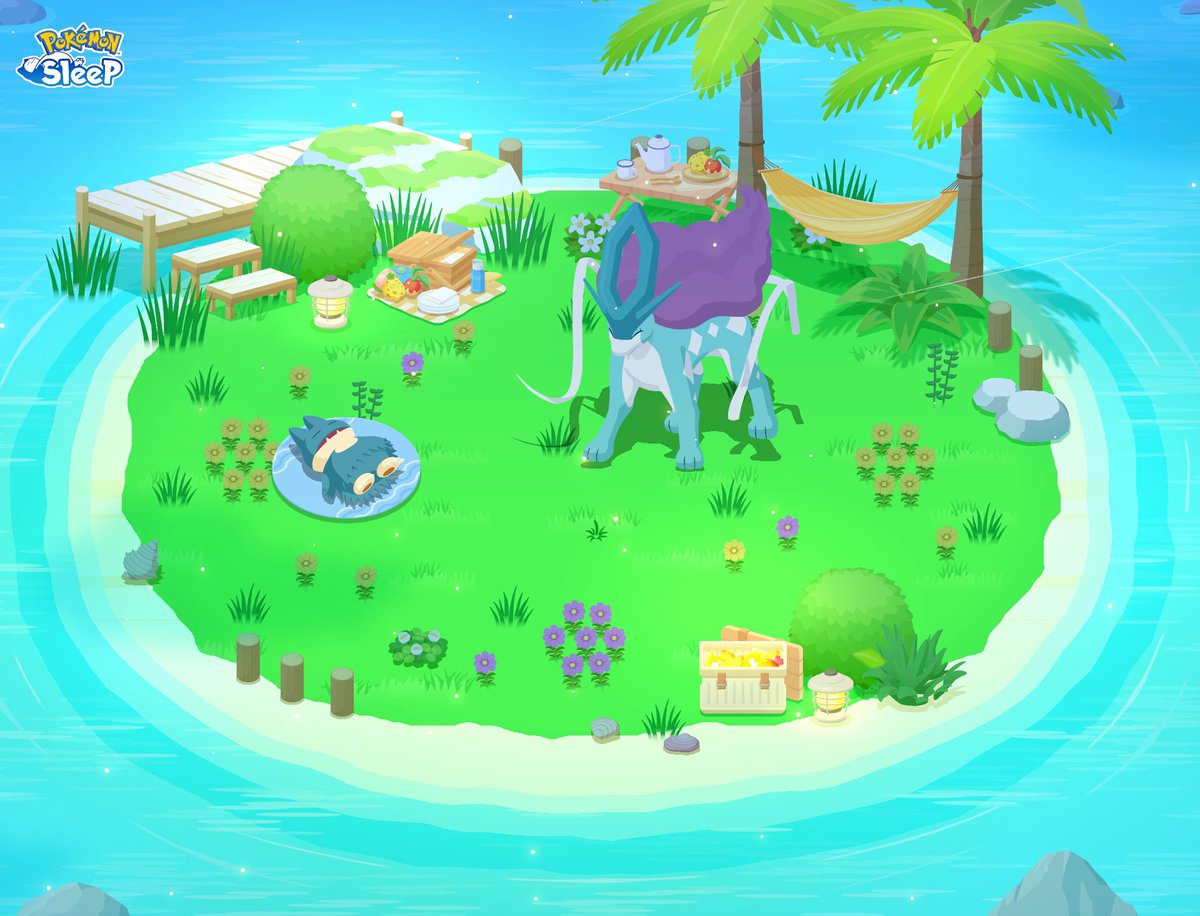 inugami11944's tweet photo. #ポケスリ3周年をみんなで
1周年目のイベントで仲間になったスイクン
お昼寝バカンスに真っ先に選ばれてニコニコ
これからも仲良くしてね https://t.co/ndFtCfV5nO