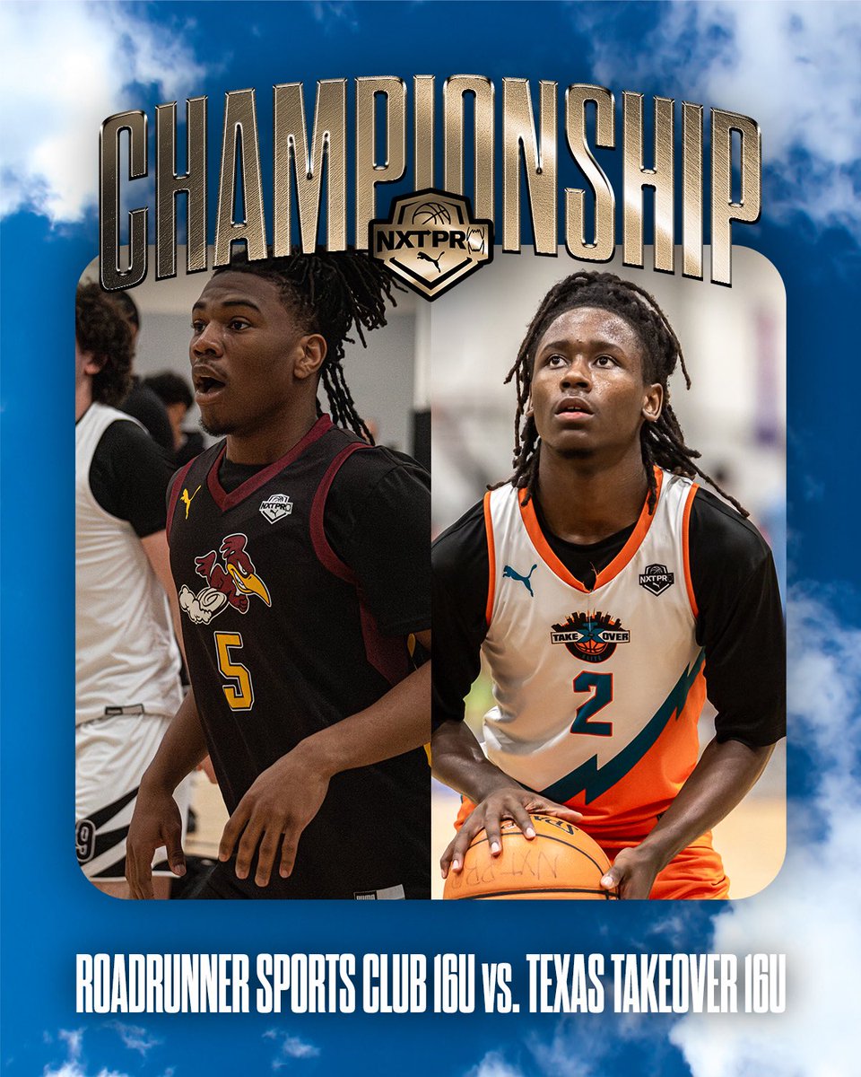 NxtProHoops's tweet photo. Who’s going to take the 16U title? 

@Roadrunnersball 
@TxTakeover_Ned https://t.co/yPAKRuyO5u