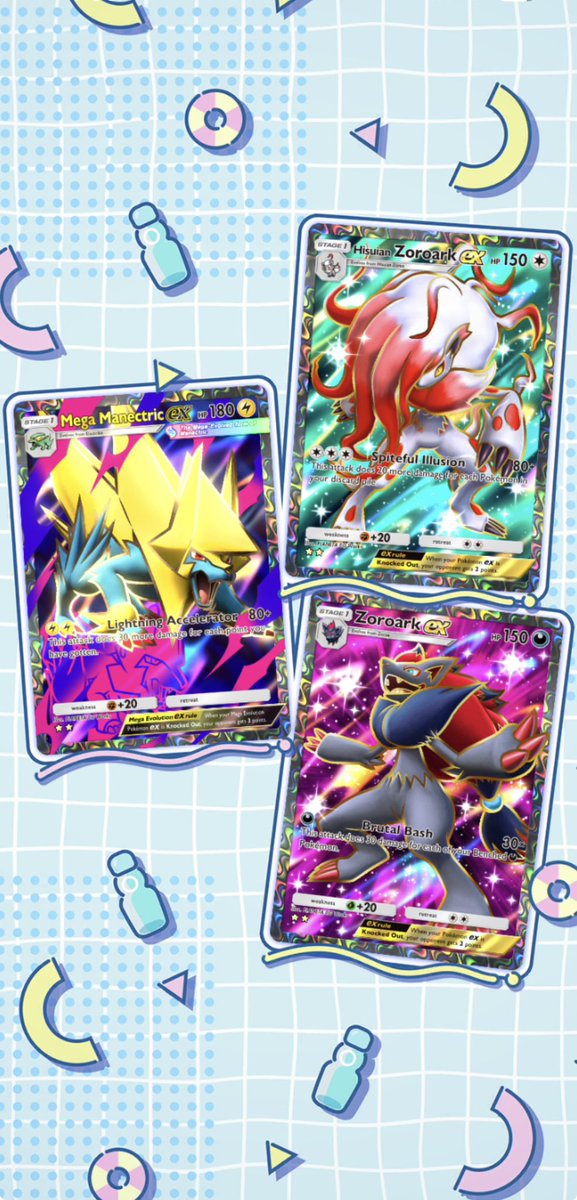 fanpokemoncl's tweet photo. Buenas tardes, ¿cómo han estado sus aperturas hoy? ¿Sacaron un buen hit en Pokemon TCG Pocket?

Deja en los comentarios que cartas usas en esta vitrina https://t.co/kBjqC3spvf