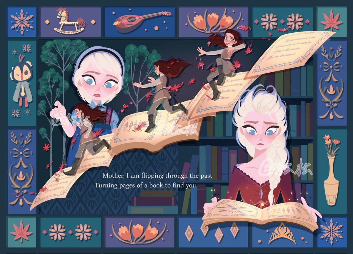 Songsongsongart's tweet photo. 📚❄️
#Frozen #アナと雪の女王 #frozenelsa https://t.co/gKOrHL6XMS