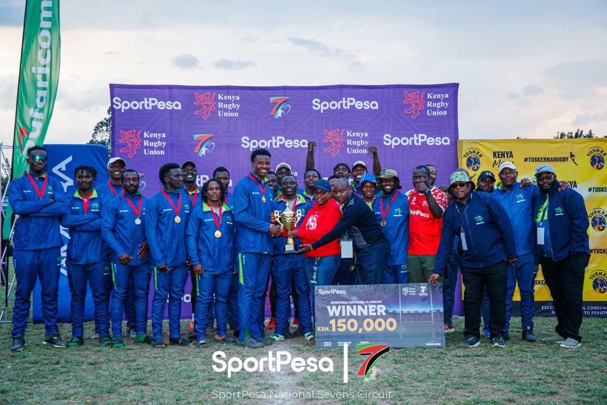OfficialKRU's tweet photo. Congratulations to @kcbrugby the 2026 #Prinsloo7s champions!!👏👏👏 They walk home with 150,000/= courtesy of @SportPesa 

Kubwa Masimba!!🦁🦁
#SportPesa7s  #National7sCircuit #RoadToSafari7s2026 #TurnItUp https://t.co/SHg9rN1NvD