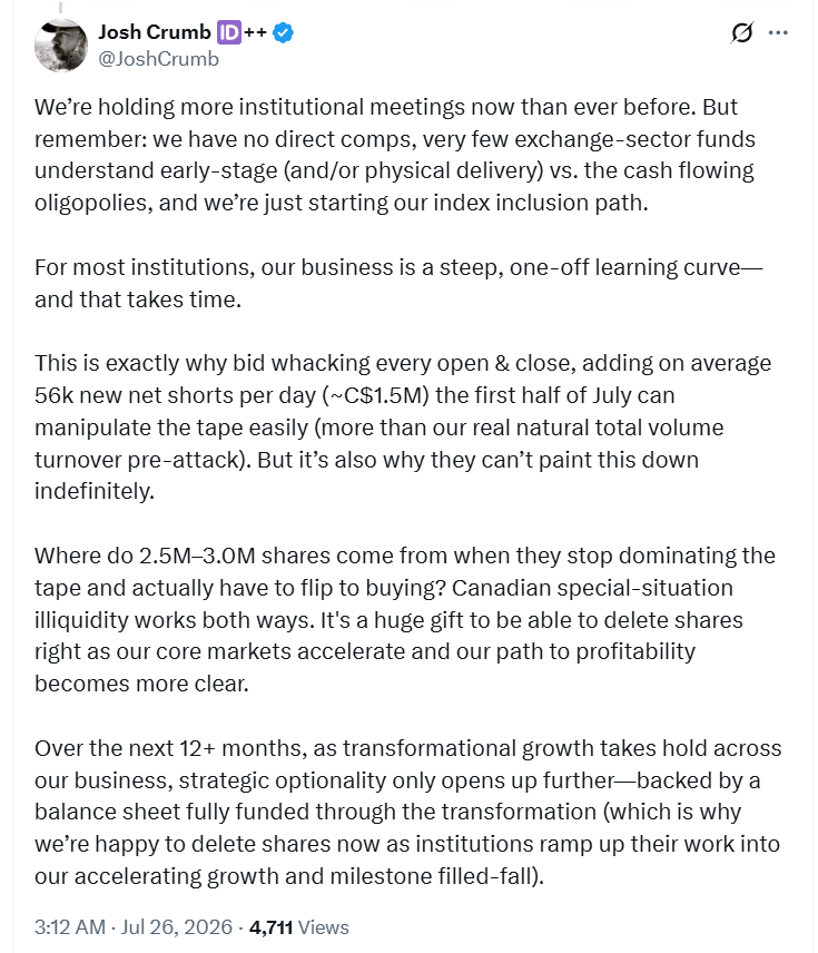 AIMhonesty's tweet photo. $ABXX.TO - @JoshCrumb forgetting to mention the funds/institutionals are &amp; have been selling. Some funds even before the placing...e.g. BlackRock (Energy &amp; Resources Income Trust) sold c.275K. Amazing how that changes the things significantly...Don't look up! https://t.co/5hCwDViKUg