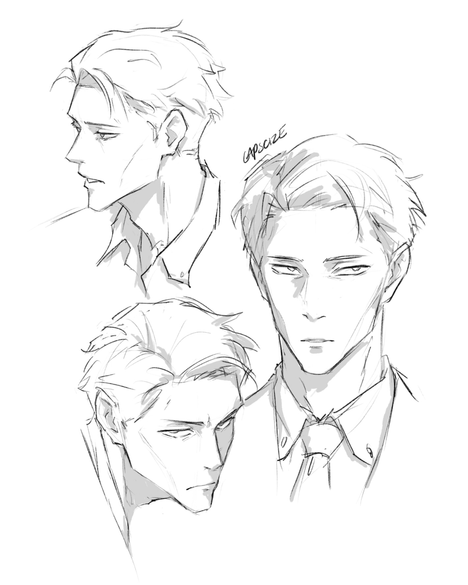 capscize's tweet photo. warm up sketches of nanami #jjk https://t.co/c4b20HBYCl