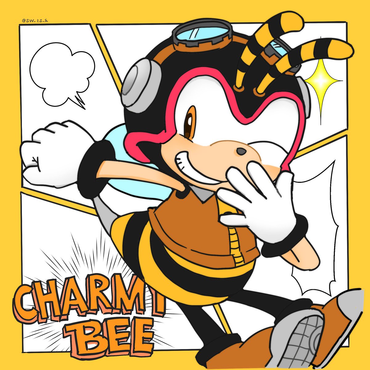 sw_ts_k's tweet photo. 🐝
#ソニかつ https://t.co/fNWoxZqMKr