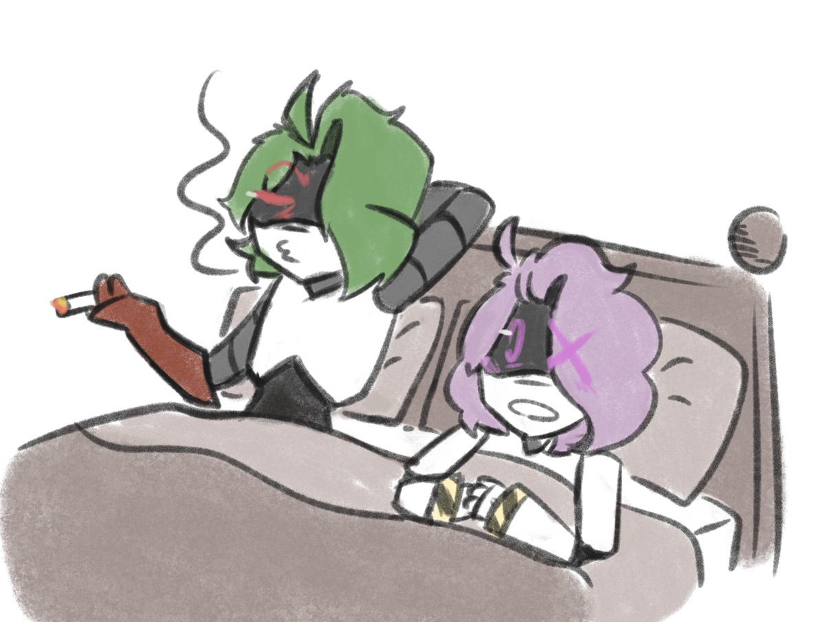 Purple_Creator_'s tweet photo. Their first time, probably. #oc #murderdrones https://t.co/KXIX1jXkfy