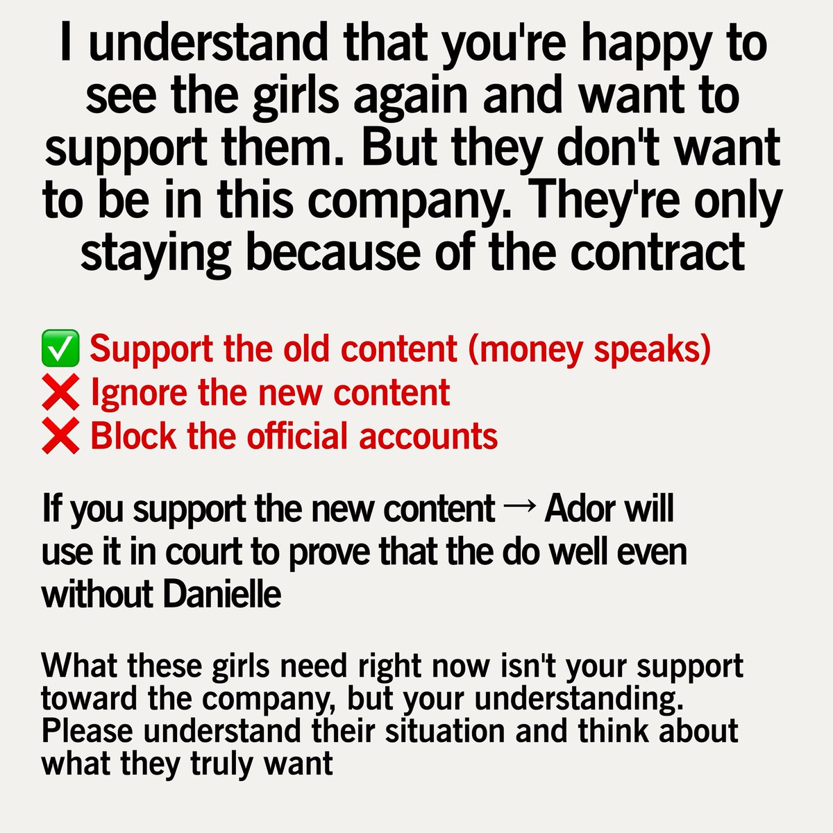 boycottNewjeans's tweet photo. English version 🇬🇧 https://t.co/gIwvR7tfOw