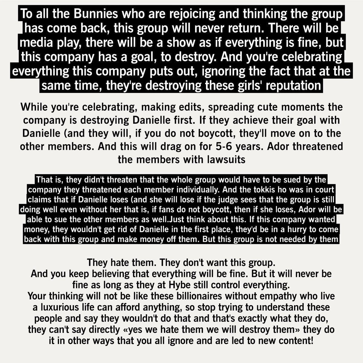 boycottNewjeans's tweet photo. English version 🇬🇧 https://t.co/gIwvR7tfOw