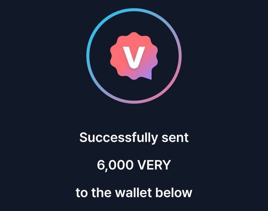 crypto_lover323's tweet photo. #VERY_Chat 
ভেরি চ্যাটে যারা কাজ করেন, এখনো KYC করেন নাই,  তারা দ্রুত KYC করে নেন। KYC করার শেষ সময় ২ আগস্ট, KYC কমপ্লিট হলে ১০ আগস্ট এর মধ্যে $VERY টোকেন ওয়ালেট এ পাবেন, এক কথায় বিক্রি করতে পারবেন।। 

নতুন যারা জয়েন করুন 👉 https://t.co/w1mgWXK61S https://t.co/ghNNyq8zM5