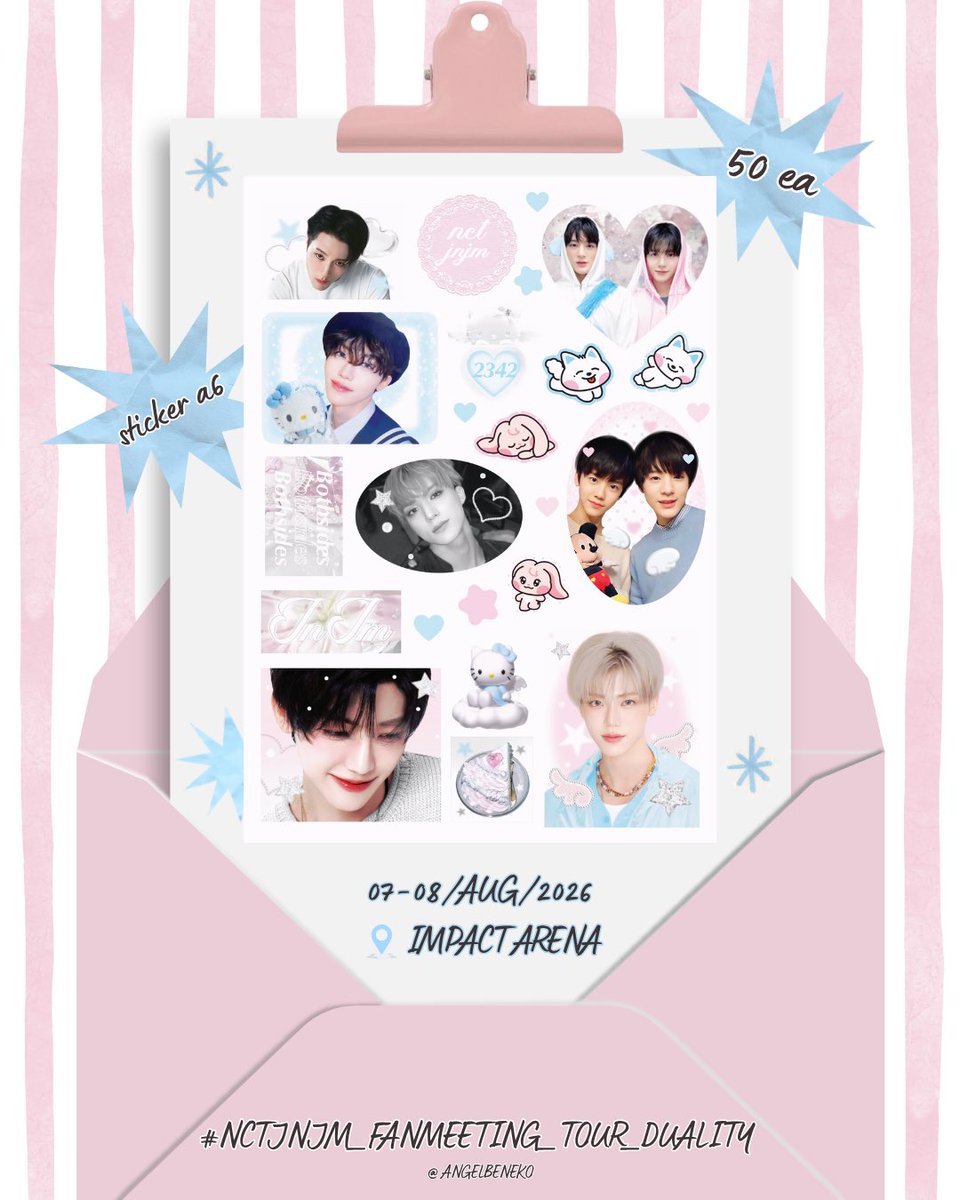 angelbeneko's tweet photo. ݁ ˖Ი𐑼⋆
★ pls kindly rt ★

⊹ ࣪ ˖ ꒰ঌ giveaway ໒꒱ ⊹ ࣪ ˖

⋆ 07-08 August 2026
⋆ impact arena
⋆ tba

rt + show this tweet

#NCTJNJM_FANMEETING_TOUR
#NCTJNJM_FANMEETING_TOUR_DUALITY https://t.co/2Uduext9ox