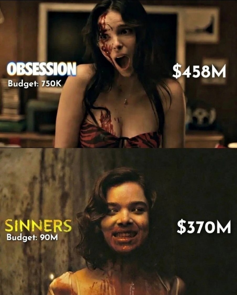 Minifilmflicks's tweet photo. ‘OBSESSION’ has become the 6th highest grossing horror movie of all time. https://t.co/e2rh3noiIr