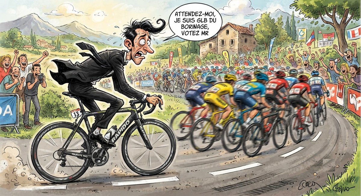 SmithyGerardLG's tweet photo. #Cycling #TourdeFrance #TDF2026📷 Vu sur les champs,@GLBouchez
 qui veut monter une équipe cycliste,il promet des cadeaux fiscaux comme pour la ligue belge,les francs borains et spa.Quel mégalo celui là. https://t.co/8bAjQCR3K4