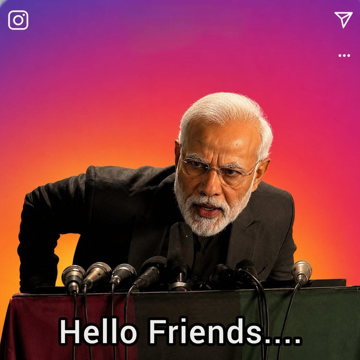 TanmayWadekar4's tweet photo. Modiji on instagram everyday https://t.co/dSUKLkFCBs