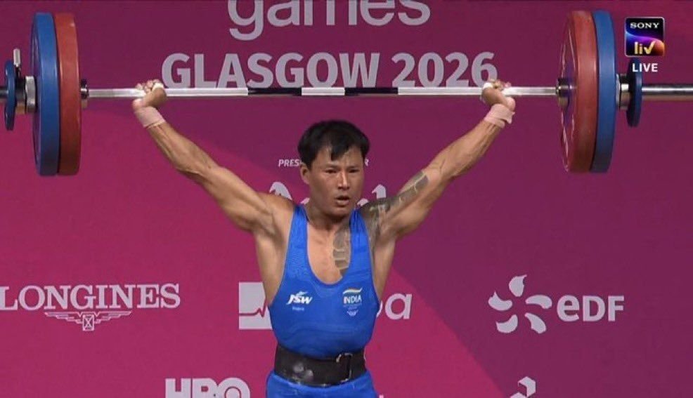 anshp00000's tweet photo. GREAT PERFORMANCE BY RISHIKANTA 🥈

- Wins India’s 2nd Medal at CWG 2026
- Lifted Successfully 264kg [ 121+143]
- Breaks Games Record in Snatch

WELL DONE!!!!!! 🇮🇳👏
#CWG2026 #Rishikanta https://t.co/jt60gK83EZ