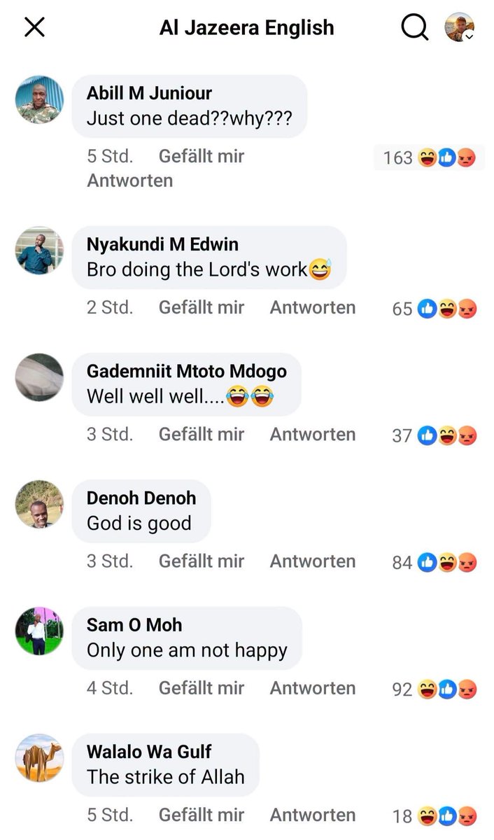 Umarmbar's tweet photo. @ainyrockstar Die Brut von der Facebook-Seite von Al Jazeera, immerhin der reichweitenstärkste Nachrichtensender der arabischen Welt.
Was kommt da noch? https://t.co/8pAKpjG6Cv