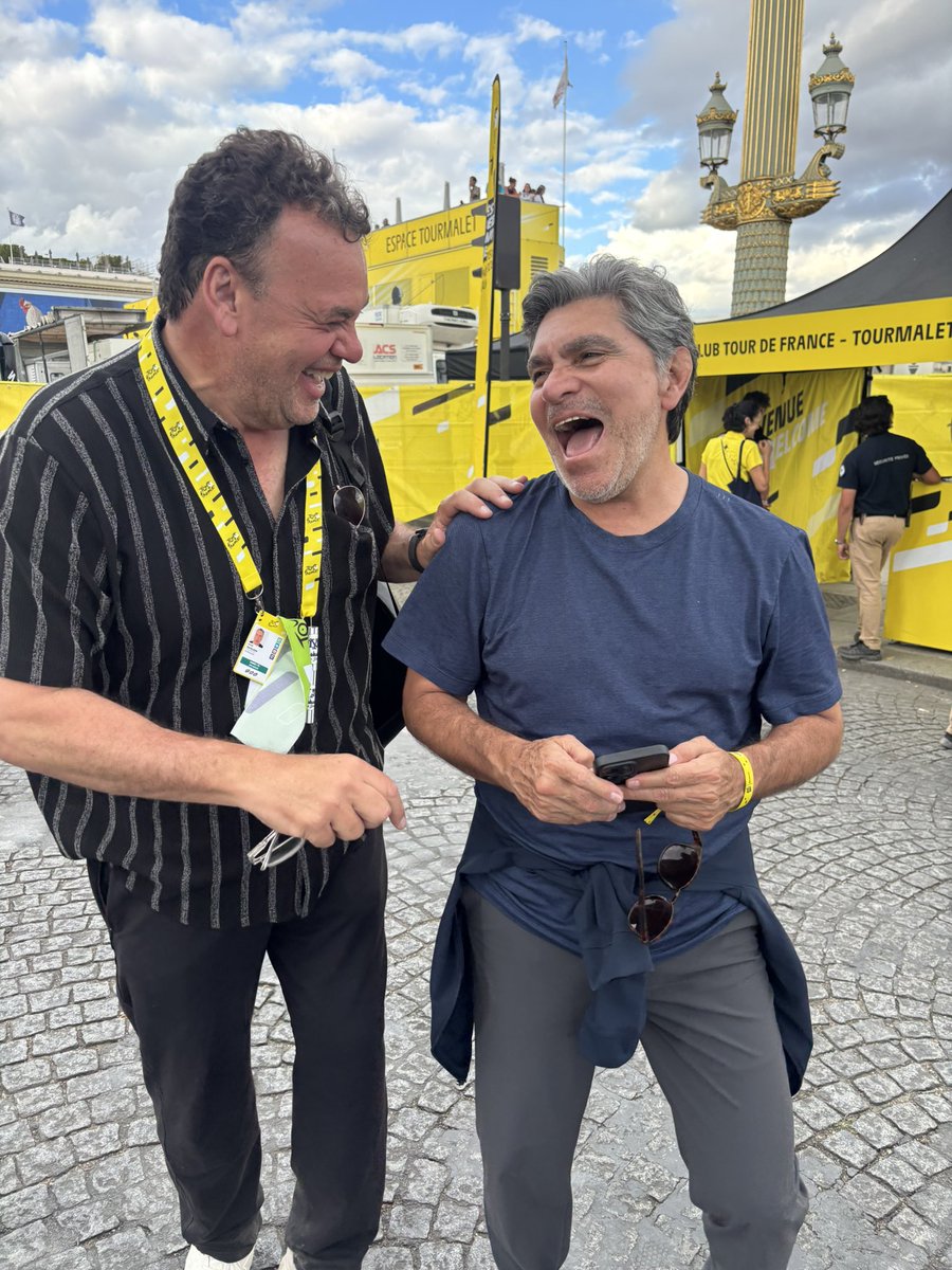 DavidFaitelson_'s tweet photo. Raúl Alcalá presente en el circuito de Champs Elysee…
El hombre que mostró el camino que hoy sigue Isaac del Toro…
Dice que “El Torito” puede ganar un Tour de Francia en un futuro muy cercano… https://t.co/uxmsr4R2y4
