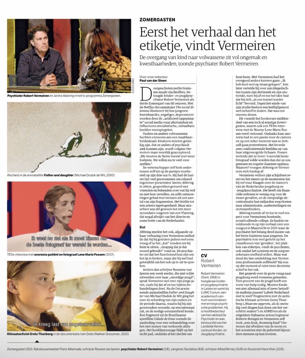 MirjamBerkelder's tweet photo. Deze prachtige diepgaande gesprekken (‘21) zullen we moeten gaan missen #zomergasten #zg https://t.co/t9ZhLW2Ggo