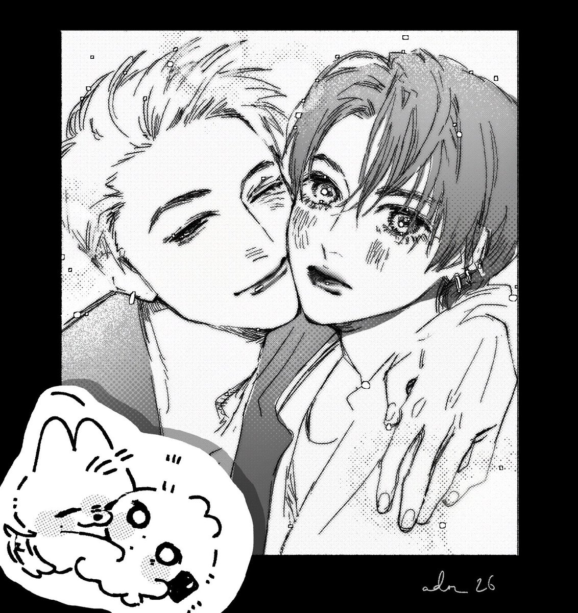 adoc_skz's tweet photo. #leeknow #bangchan 🐺🐰♥️ https://t.co/jXKhtK2PyQ
