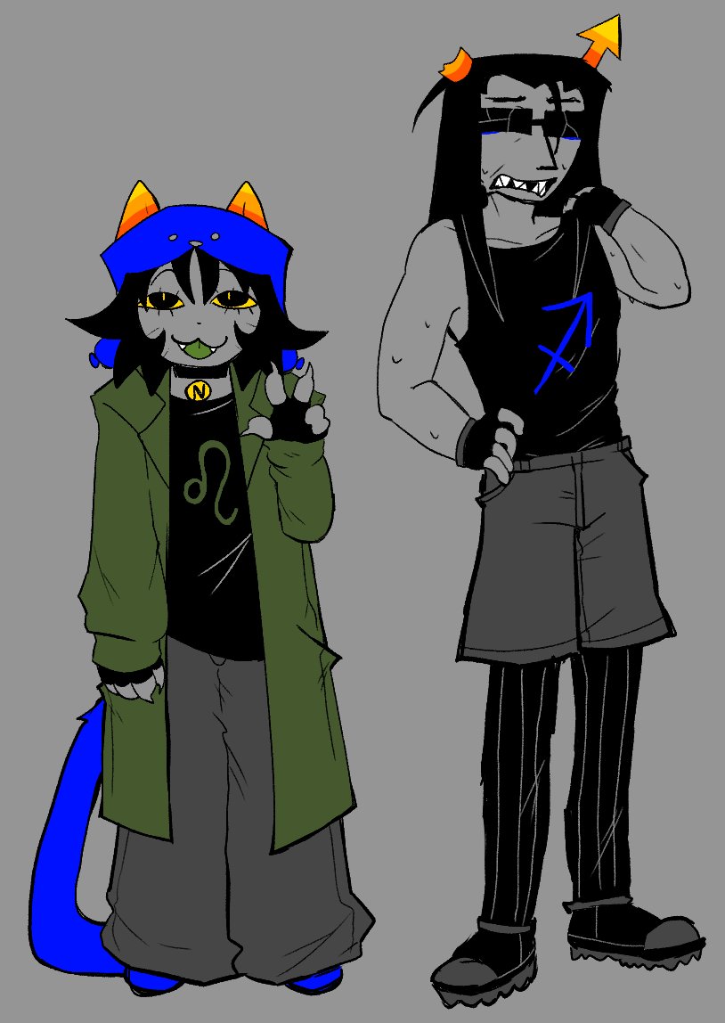 limerenc3's tweet photo. some veryy fun #homesmut art 😋

ft. nepeta leijon, gamzee makara and equius zahhak .....
mostly nep
#nsfwart #nsfw #boobs #tits #ass #dryhumping https://t.co/VkD4aF1y3j