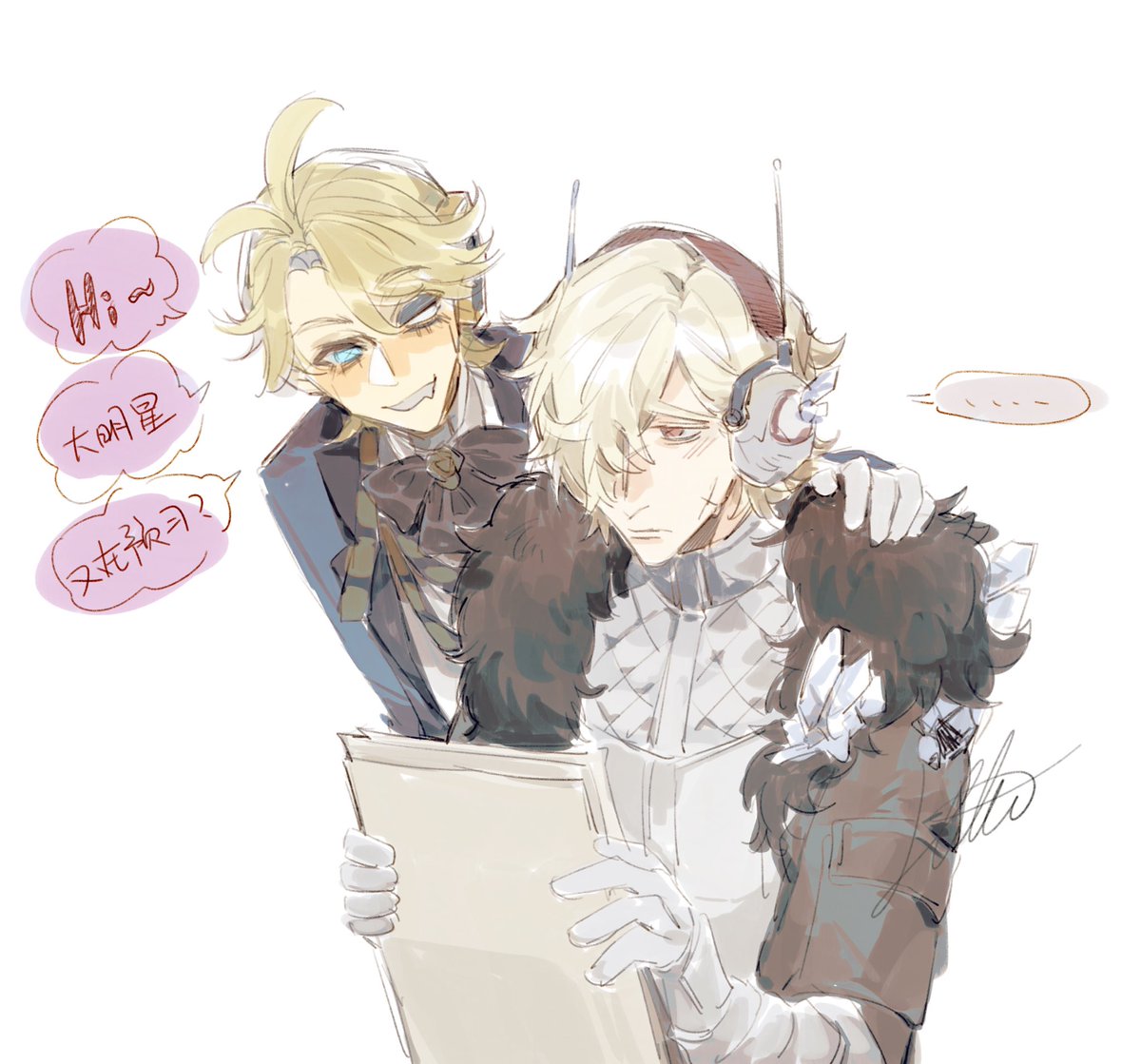 ranranhit's tweet photo. #IdentityV ⏳⛓️ https://t.co/9go7FnrvgI