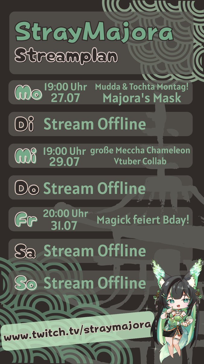 StrayMajora | GER Vtuber 💚🦊 tweet media