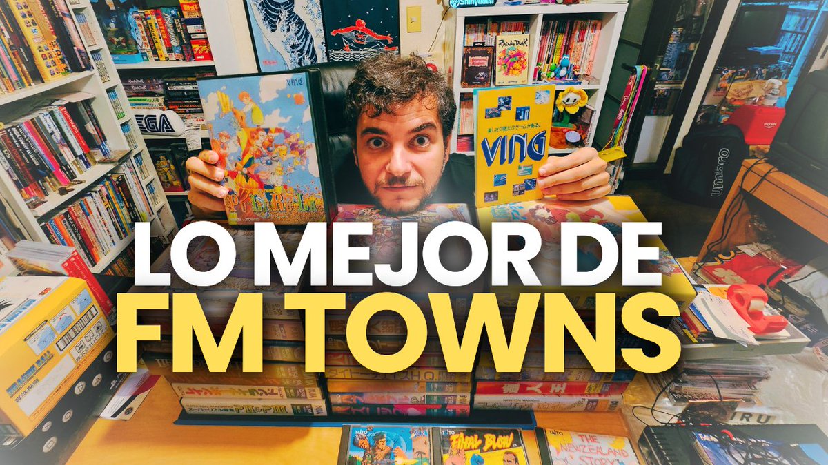 ahgueo's tweet photo. Hoy en el canal os presento las joyazas de mi cole: los ports sublimes para Fujitsu FM Towns de la desconocida empresa VING. Truxton 2, Flying Shark, Splatterhouse... Toda la familia. Disfrutad del espectáculo del físico de PC en su máximo apogeo🤤

https://t.co/qjZtmgoMU9 https://t.co/RrEuX8uIBm