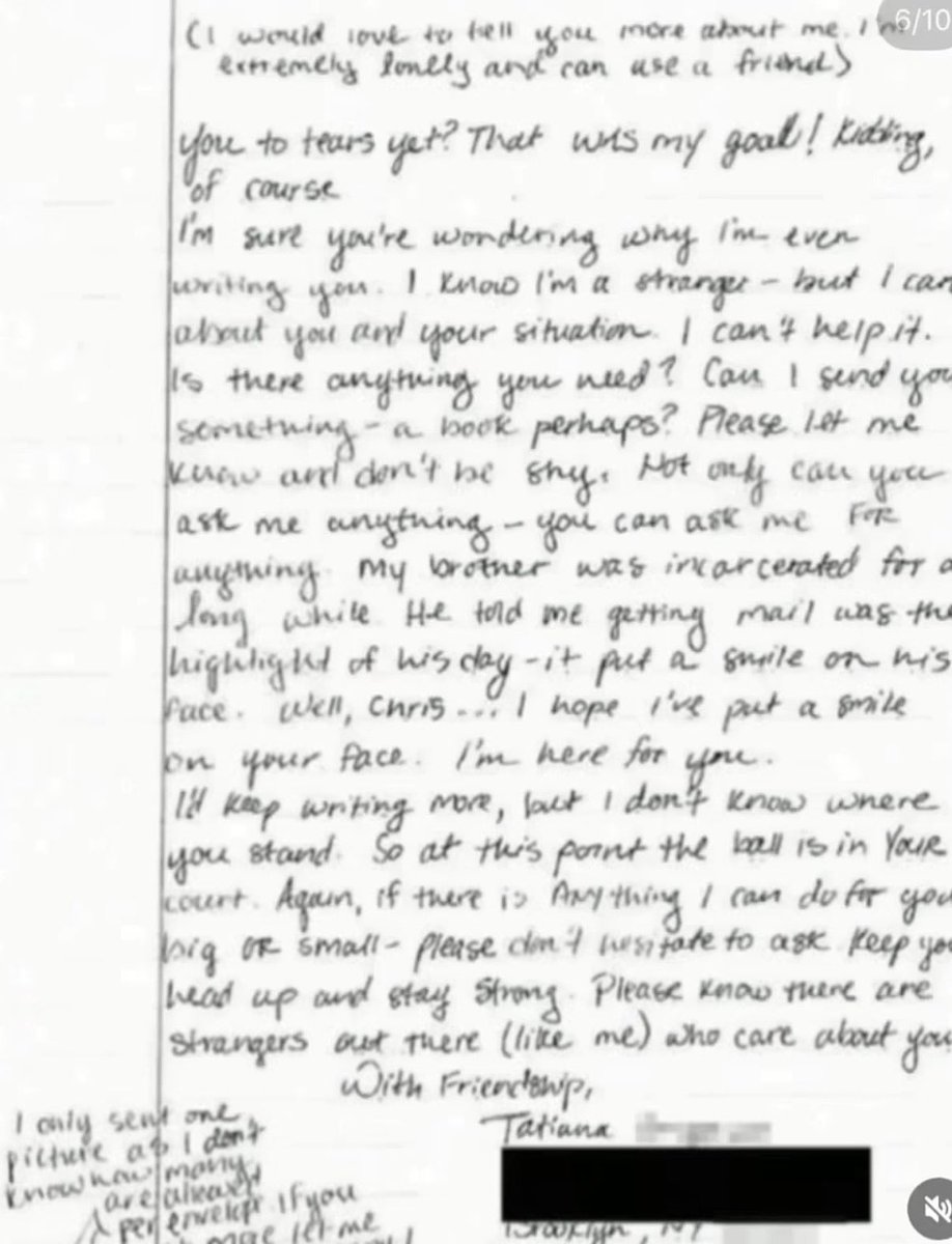 CaudilloNuclear's tweet photo. Chris Watts, and man serving multiple life sentences for murdering his family, and the love letters he’s receiving in jail. https://t.co/uz3HeuPSI1