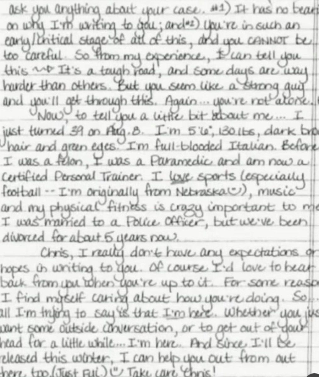 CaudilloNuclear's tweet photo. Chris Watts, and man serving multiple life sentences for murdering his family, and the love letters he’s receiving in jail. https://t.co/uz3HeuPSI1