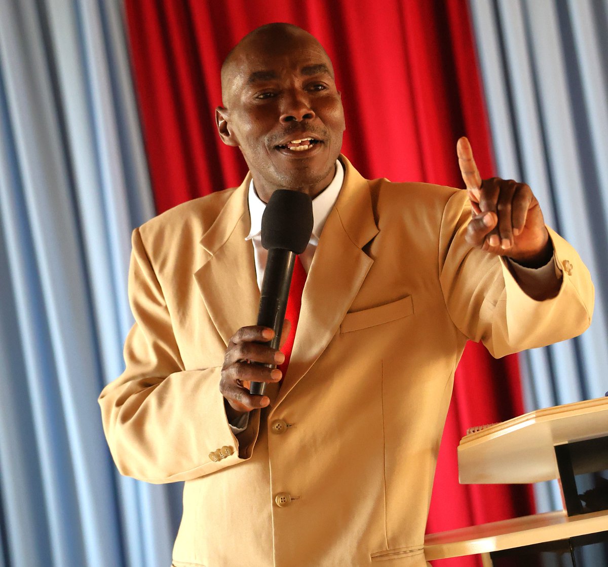 skmusyoka's tweet photo. There is something about walking back into the church where your faith first took shape. It reminds you where you come from, and why you carry what you carry.

Today's message spoke to leadership as service; the call to walk in righteousness, to do justice not as a virtue we admire from a distance, but as something we practice daily, even when no one is watching.

I was moved by the congregation, by a fellowship that has not thinned with time. It is this kind of faith that steadies a person when the road gets long.

Micah 6:8 says it best: "What does the Lord require of you? To act justly and to love mercy and to walk humbly with your God." I have carried that verse with me for years, in public life and in private.

Grateful to have worshipped today at my home church, Faith Baptist Presbyterian Church, Tseikuru, Kitui County, among people who have known me the longest.