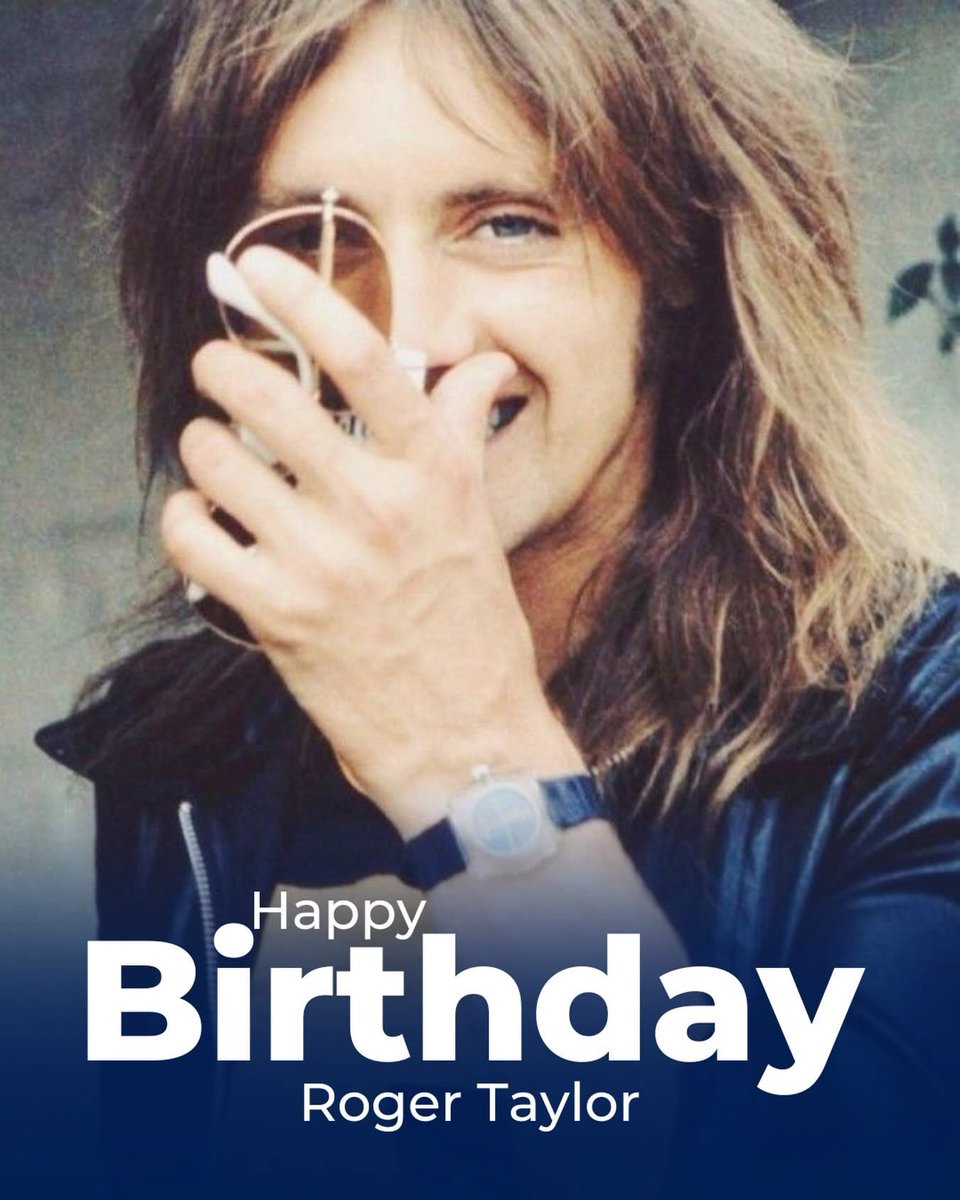 hiddenmerocks_'s tweet photo. Happy Birthday, Roger Taylor 🥁 👑 

Wish you a very happy life, healthy and prosperous year ahead.
You will always be my favourite person of all time.
Thank you for your inspiration and passion for music.

#rogertaylor #queen https://t.co/I7prOJKM81