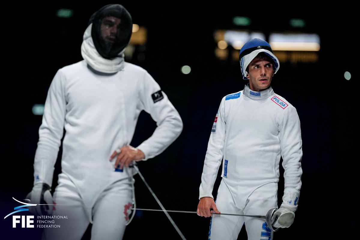 FIE_fencing's tweet photo. Lucas Malcotti 🇨🇭 WINS 🥇at the Hong Kong, China World Championships 🇭🇰 after defeating Davide Di Veroli 🇮🇹 12-11 🥈

Congratulations to Khalifah Alomairi 🇸🇦 and Masaru Yamada 🇯🇵 for the bronze 🥉

🔴 Rewatch on https://t.co/IdYZ7Iw385!

📸 Bizzi / Augusto Bizzi & Eva Pavia & Luca Pagliaricci & Zsolt Nekifor

#esgrima #fencing #escrime #hongkong #china