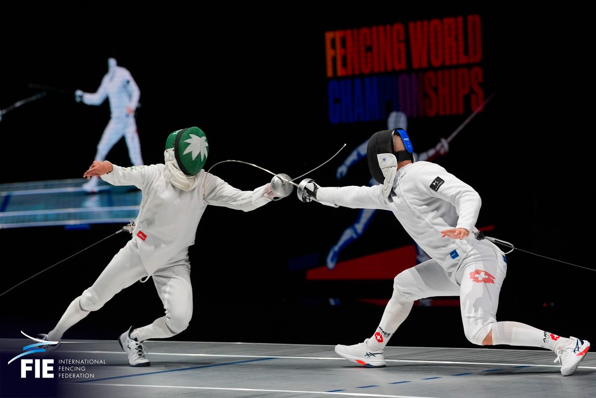 FIE_fencing's tweet photo. Lucas Malcotti 🇨🇭 WINS 🥇at the Hong Kong, China World Championships 🇭🇰 after defeating Davide Di Veroli 🇮🇹 12-11 🥈

Congratulations to Khalifah Alomairi 🇸🇦 and Masaru Yamada 🇯🇵 for the bronze 🥉

🔴 Rewatch on https://t.co/IdYZ7Iw385!

📸 Bizzi / Augusto Bizzi & Eva Pavia & Luca Pagliaricci & Zsolt Nekifor

#esgrima #fencing #escrime #hongkong #china