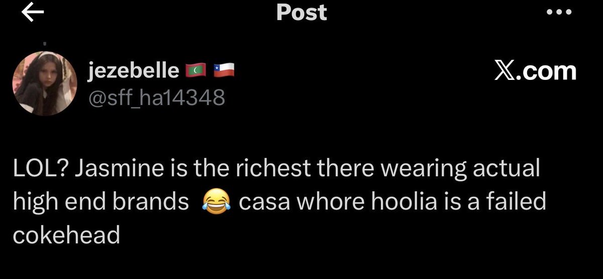 user1873028170's tweet photo. whoever this so called “Jasmine” fan is needs to go seek a therapist ASAP! 
ruining Jasmine image for no reason 🤣 

#loveisland #loveislanduk https://t.co/LtkaPJb2wy