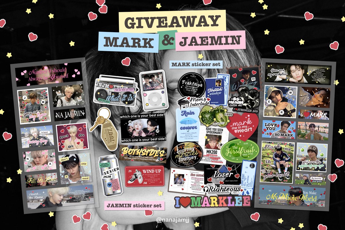 nanajamjj's tweet photo. pls kindly rt — ♡

giveaway mark &amp; jaemin

☆ 10 set 
☆ gg form : 1/8 aug
☆ time : 19.00 

#HAPPYJAEMINDAY
#HAPPYMARKLEEDAY https://t.co/2G3UBOT05B
