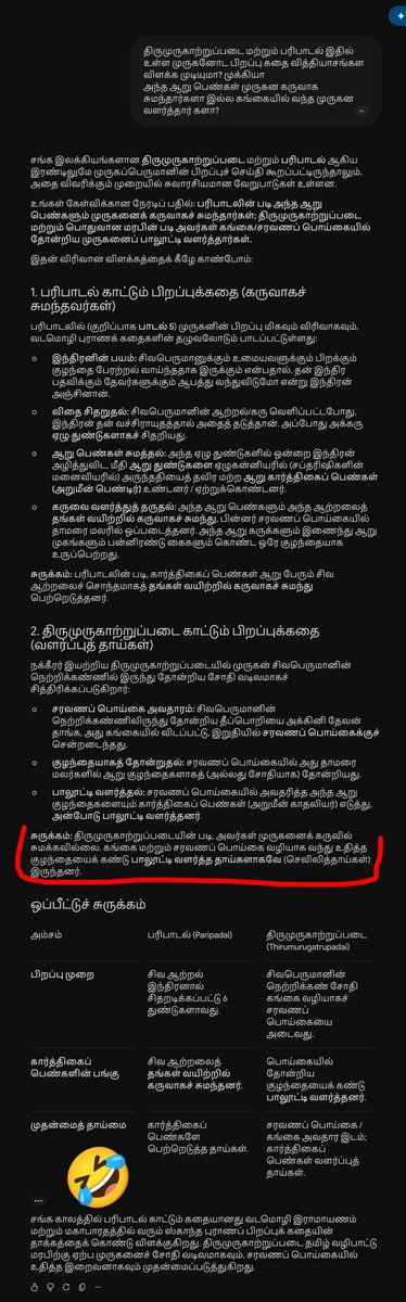 Gopi_FSUI's tweet photo. @samstar39532835 @VinojBJP @PolitalksTamil @SaalanPaari அதுல இருக்கிற புராண கதையலாம் ஏற்க முடியாது!

சங்க இதிகாசங்களில் உள்ள புராண கதையே ஏற்கல இதுல மலுமட்ட சங்கி புராண கதைய எப்படி ஏற்க முடியும்?

இதுல இருக்குற ரெண்டு கதையல எது உண்மை? https://t.co/TOh3TcqzZ0