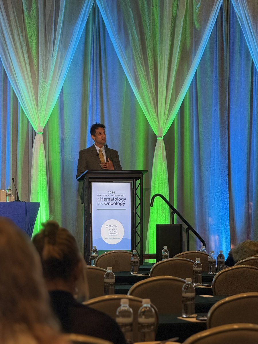 WinshipAtEmory's tweet photo. How can AI help accelerate clinical trial enrollment? @ravi_b_parikh explores where AI is making an impact, and where it’s headed. #DDHO26 https://t.co/KI5ScJQgoq