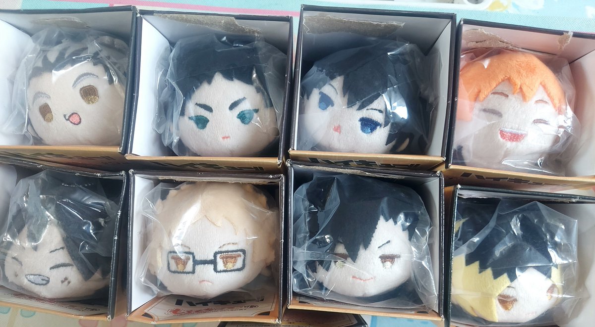 uzukikyun's tweet photo. wts haikyuu mochi mochi mascot (yang pakai kimono)

220k each pair
- bokuto akashi
- kageyama hinata
- tsukisima yamaguchi
- kuroo kenma
🎀 take all 800k
🏷 manual atau co shopee
🏷 no sensitive buyer
🏷 dom jatim https://t.co/P25k7PZSkd