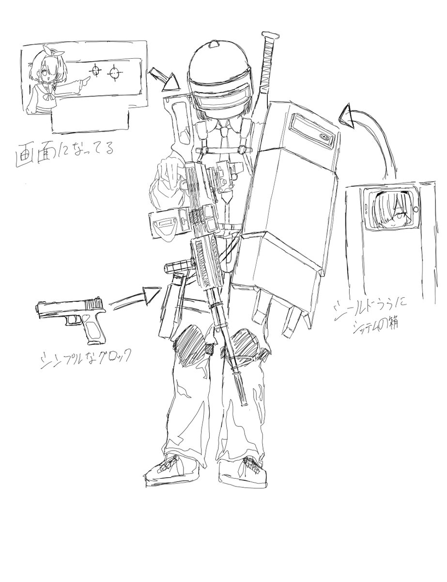 eMfZTxvoZD29032's tweet photo. 先生の簡単装備解説
今持ってるPKMは凶悪すぎるので生徒には基本撃たないよ！代わりにカイザーには何の容赦もなく弾幕するよ！ https://t.co/kK8Qize6ZH