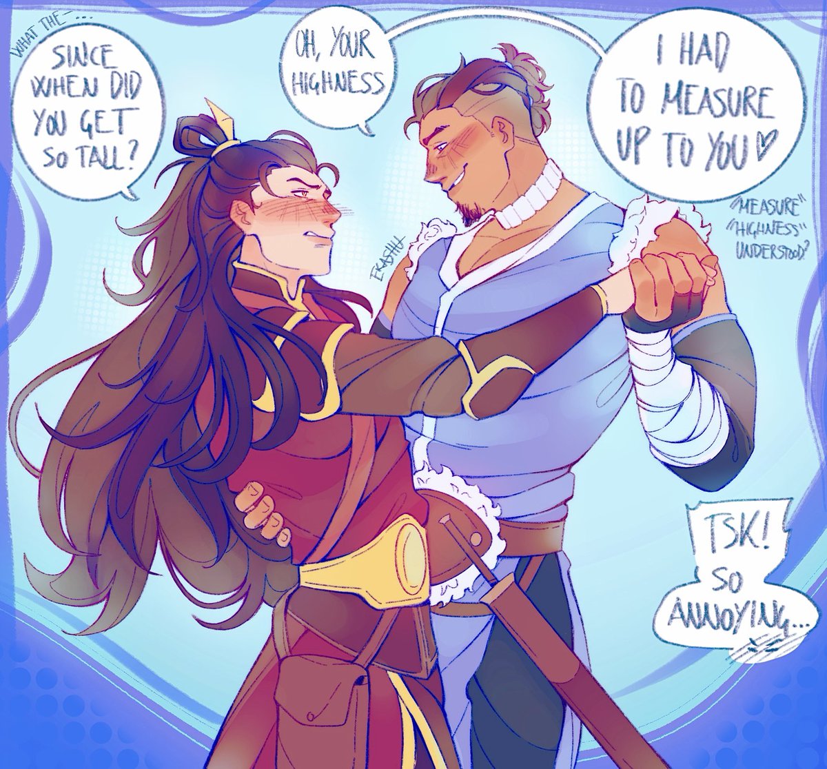 Ekashu_x's tweet photo. Zukka old men ya0i🩵 
I just loved to imagine Sokka taller and buffed when they get older😌✨
-
#zukka #sokka #zuko #avatarthelastairbender #thelegendofaang https://t.co/N5NFZAJ5Jn
