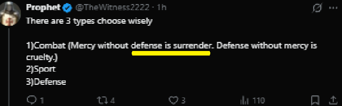 Prophet tweet media