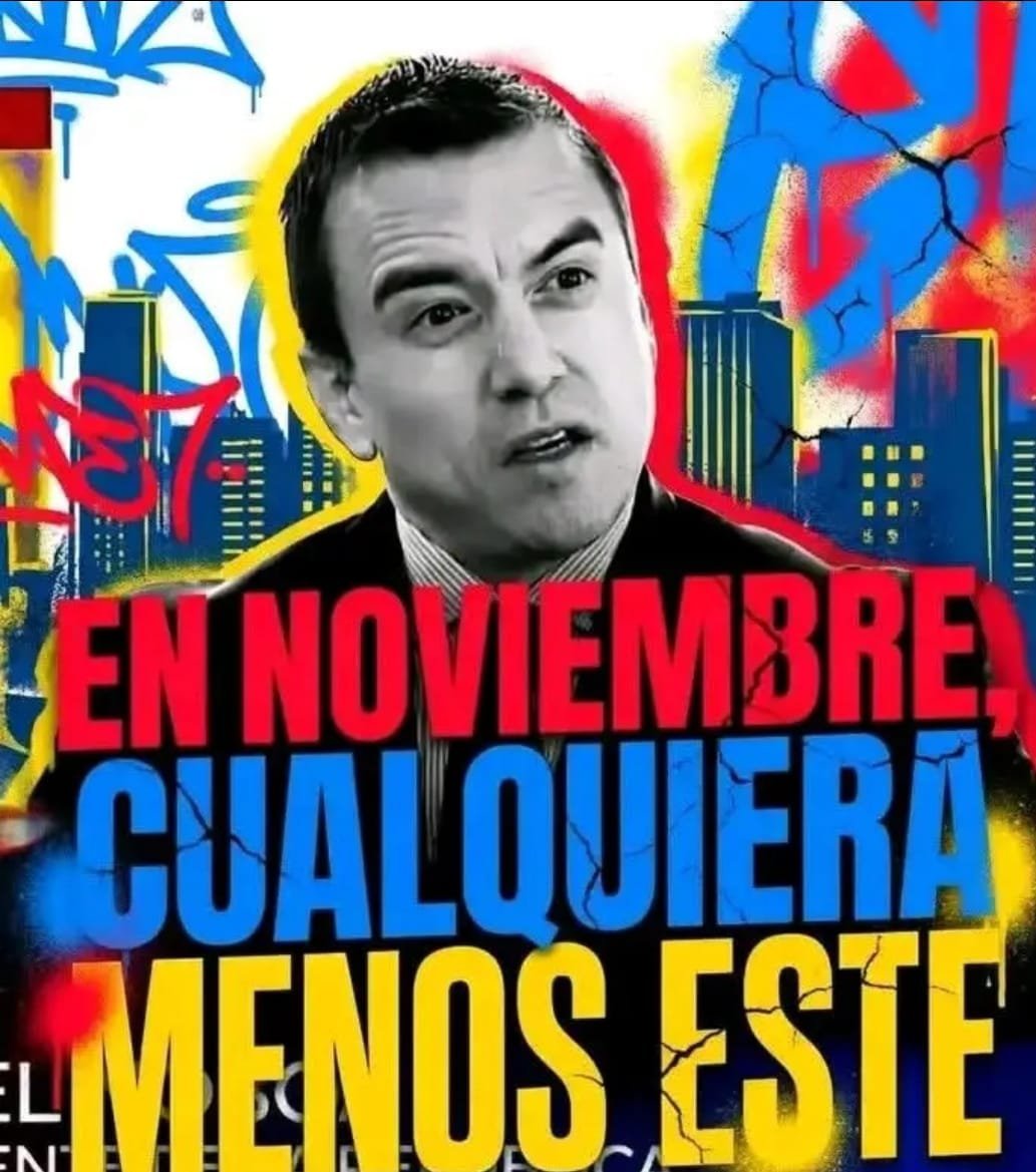HuacaCarli58400's tweet photo. @LuisaGonzalezEc Lo tenemos claro FUERA NOBOA FUERA https://t.co/AUUkvv0wbU