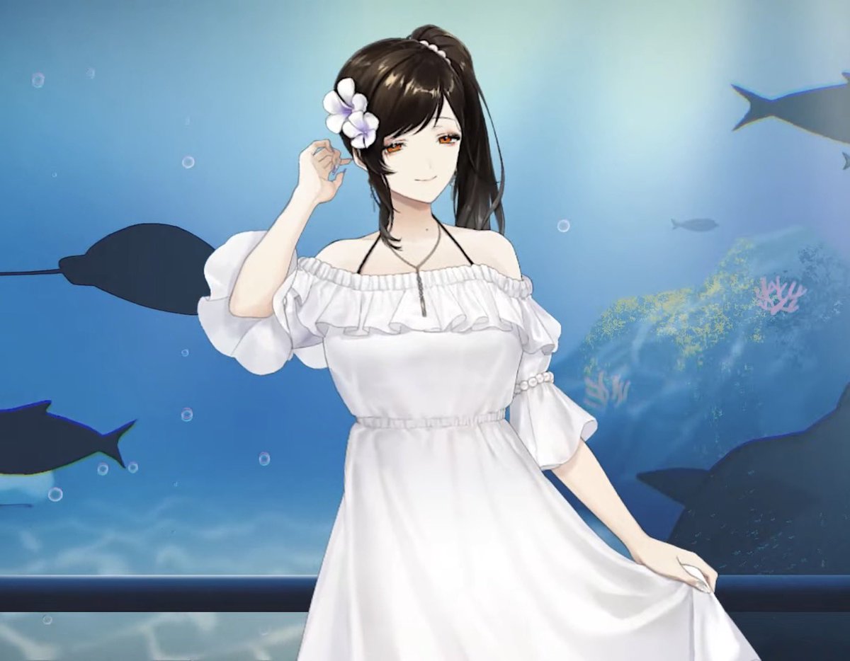 setsuna0226's tweet photo. ポージング含めて可愛いし、天才だよなぁ
#白雪巴の水着衣装 https://t.co/hjW1jI6ANN