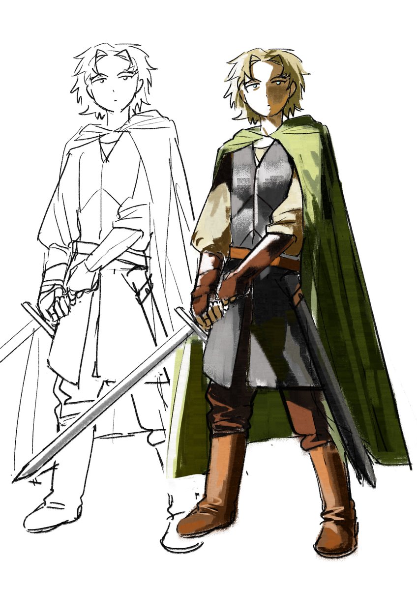 C4rmydumps's tweet photo. practice #askeladd #vinland_saga https://t.co/k3a14iRBfD