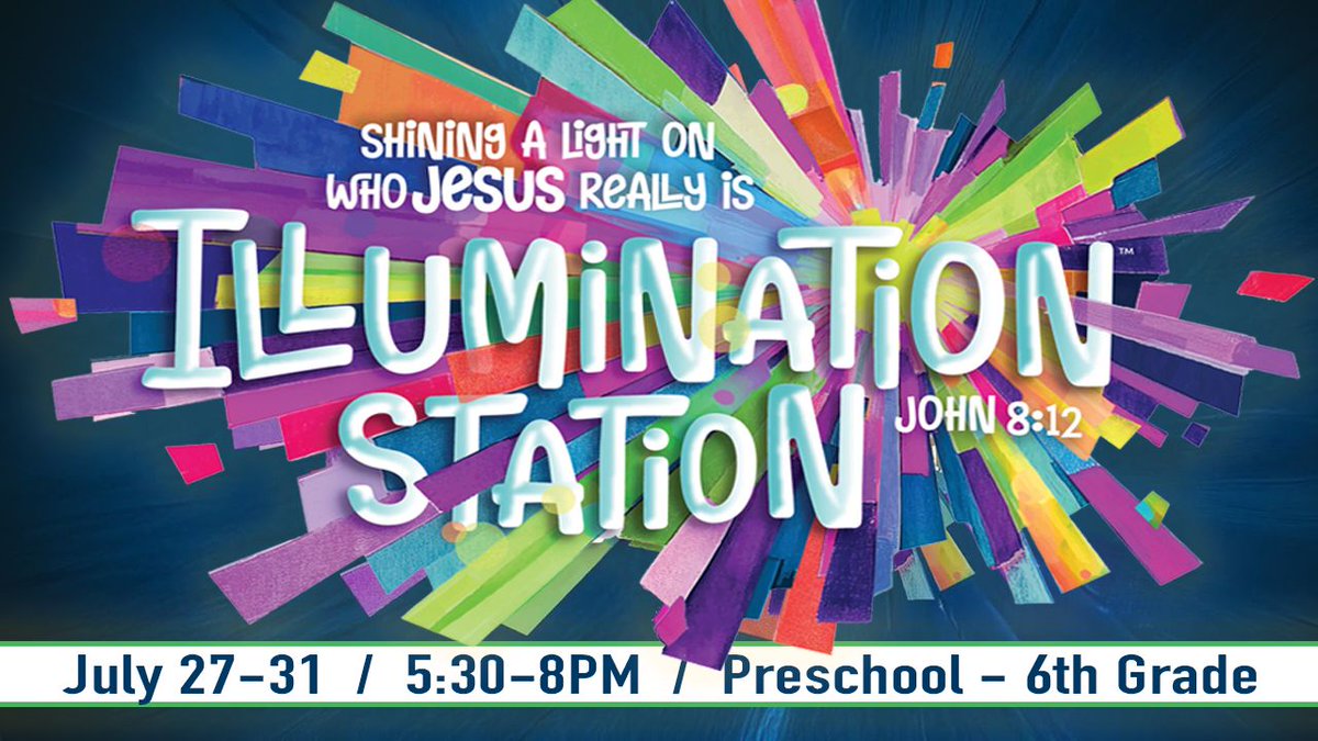 PlanoChurch's tweet photo. THIS WEEK IS VBS! Join us EACH night for fun, faith, and friendship as we discover the life of Jesus! And don't forget to bring the whole family out Friday for Family Night! Pre-register here: https://t.co/4xi7BiTbaC #planobaptist https://t.co/mRbbUYkeWR