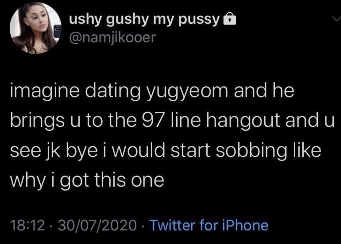 JlMlNNNN's tweet photo. poor yugyeom was not mentioned but i felt the need to post this https://t.co/Rmy9gcH4WU