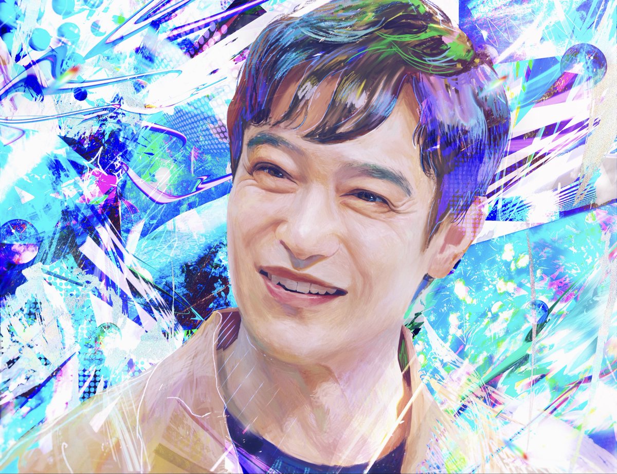 reoasagiri's tweet photo. 【お仕事】堺雅人さんを描かせていただきました。 https://t.co/JPfZvDCtBS