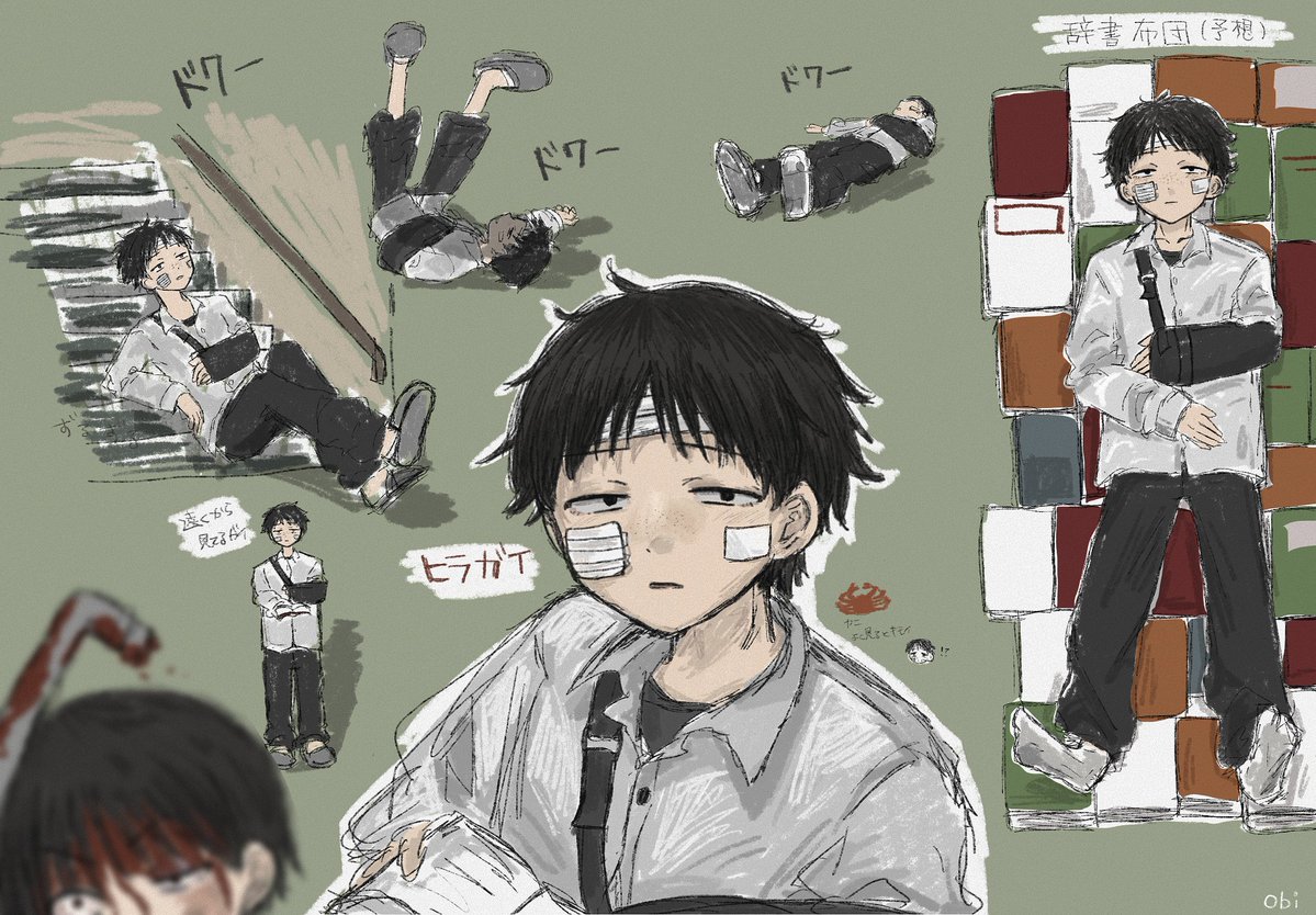 obiclamchowder1's tweet photo. 終シコ皆揃ったからまとめました！ホウカさん描いたのは２ヶ月前だったから雑だけどもコレはコレで好き💕まさか全員描くと思ってなくて背景の色何！？って感じになた😅 #ドムドムチーチー https://t.co/ApmW97OuEB